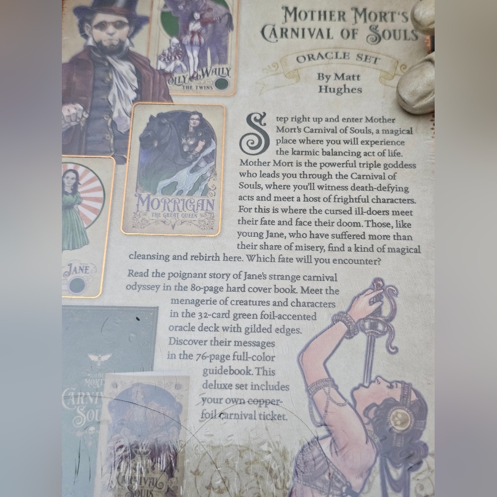 Carnival of Souls Oracle Deck New In Box - Picture 4 of 9